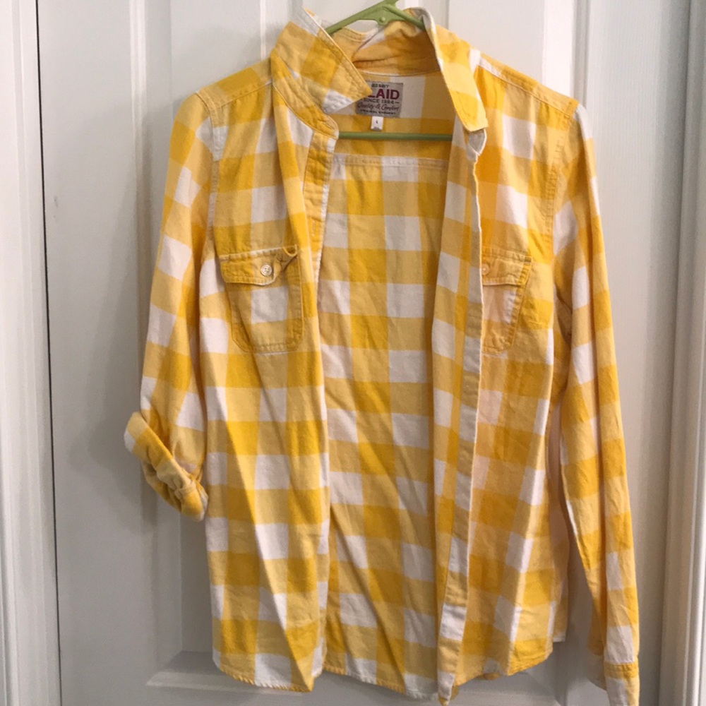 Plaid button up